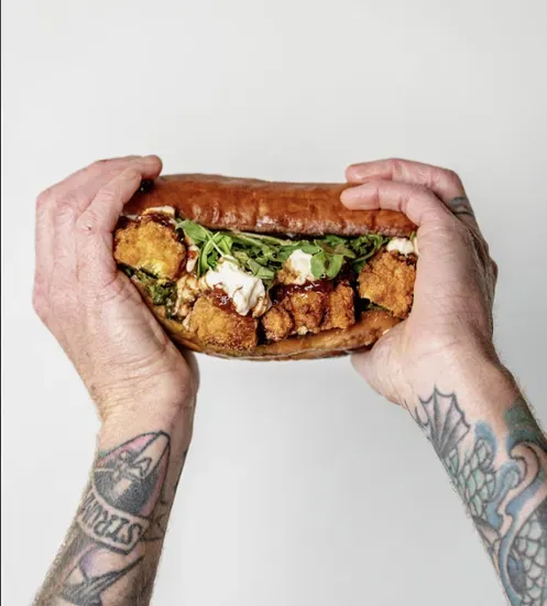 Kbbq chickën sandwich