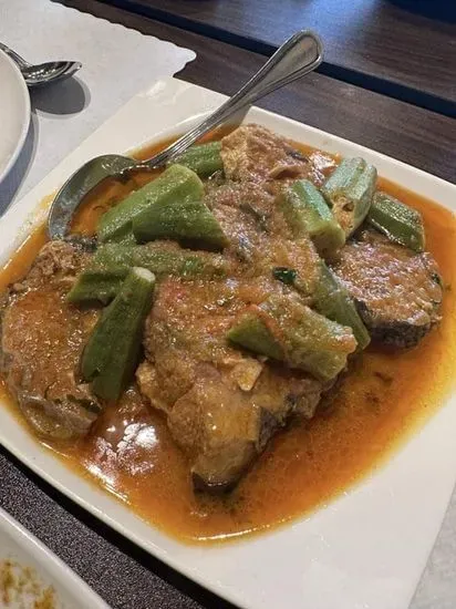 Fish Masala Curry with Vegetables