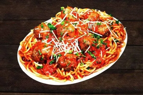 Spaghetti w/ Meatballs