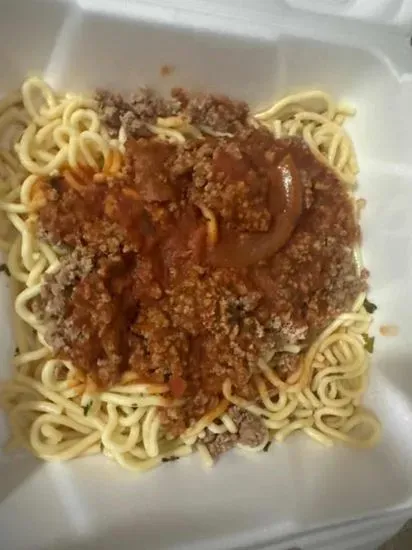 Spaghetti & Ground Beef