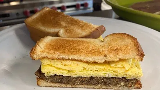 Liver mush, Egg & Cheese