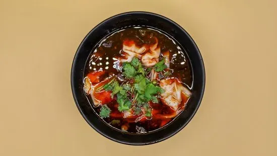 Handmade Wonton in Ma La Soup (10)