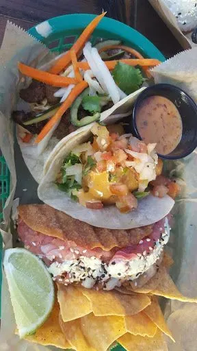 Grilled Fish Taco + Coleslaw