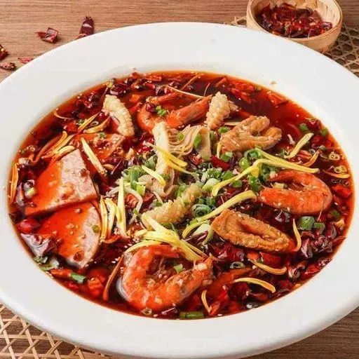 Duck Blood In Chili Sauce