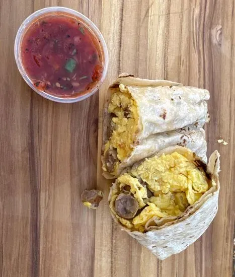 Sausage Egg Burro