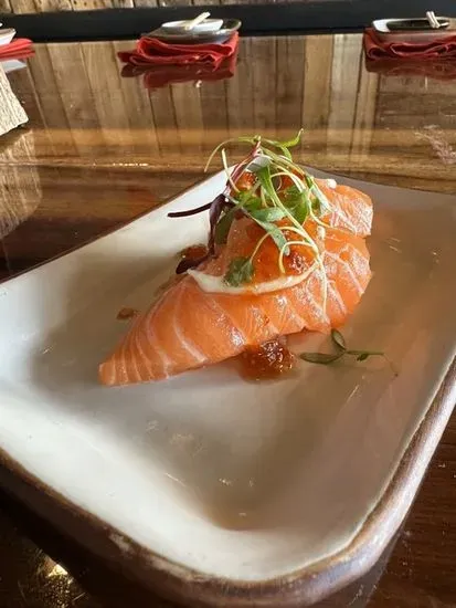 Sassy Salmon Nigiri