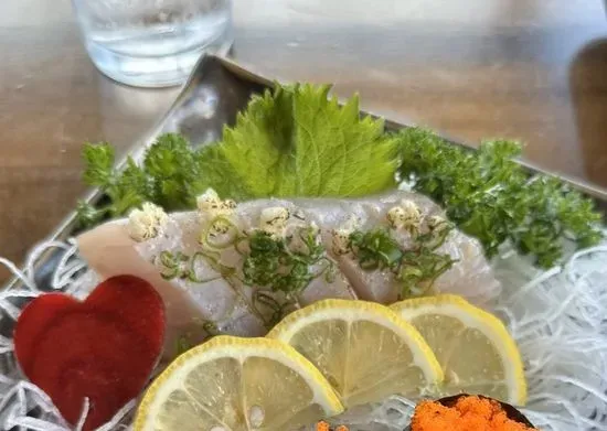 Sea Bass Truffle Sashimi
