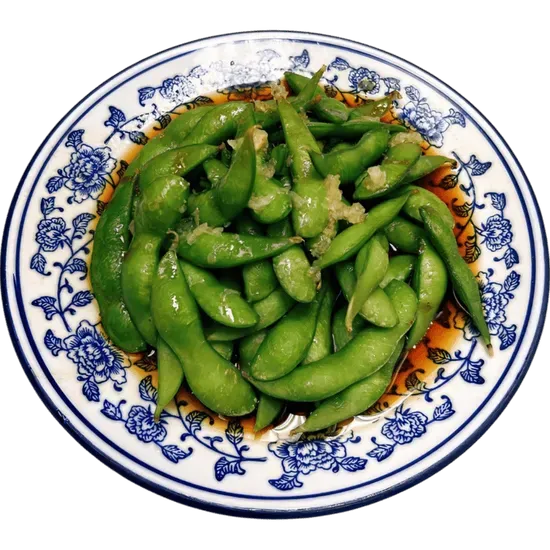 6. Garlic Edamame / 蒜蓉毛豆