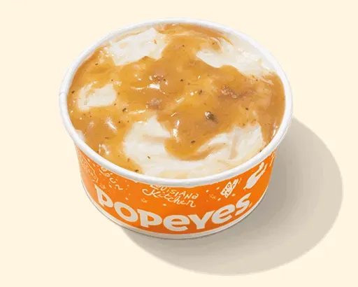 Mashed Potatoes With Cajun Gravy