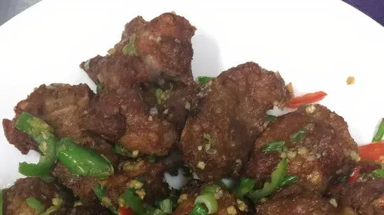 Spareribs with Garlic Pepper Salt/椒鹽排骨