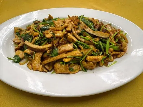 Chicken with 5 Spice Tofu/香干雞絲