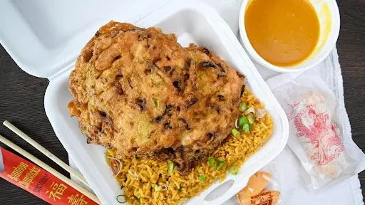 Chicken Egg Foo Young   鸡容蛋