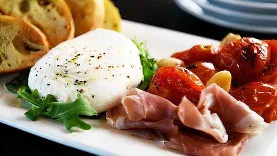 Burrata with Prosciutto