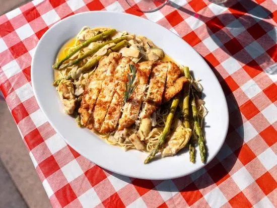 Rosemary Artichokes and Chicken