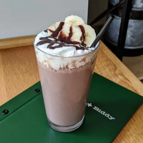 Chocolate Banana Protein Smoothie