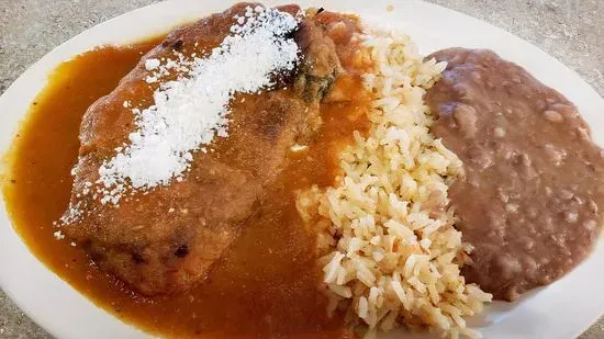 Chile Relleno / Stuffed Jalapeno with Cheese