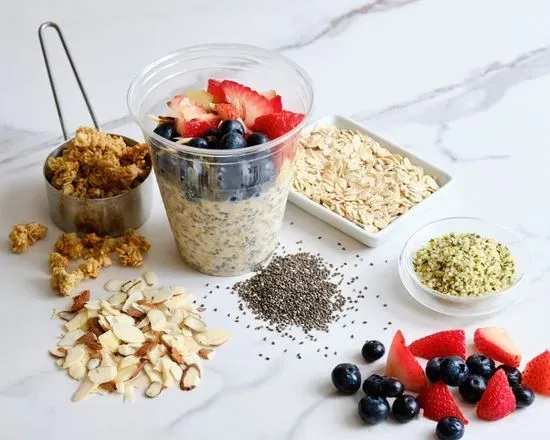 Blueberry Coconut Overnight Oats