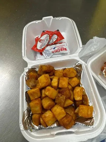 diced potato