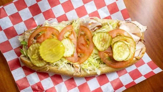 Regular Turkey and Cheese Hoagie