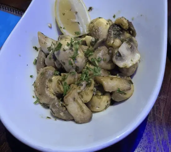 LEMON GARLIC WILD MUSHROOMS