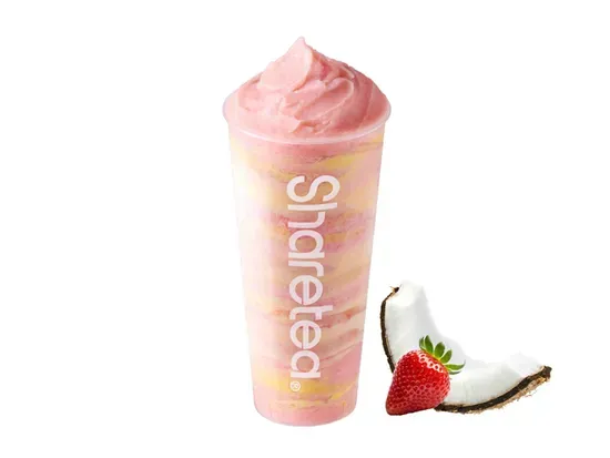 #22. Strawberry Coconut Ice Blended
