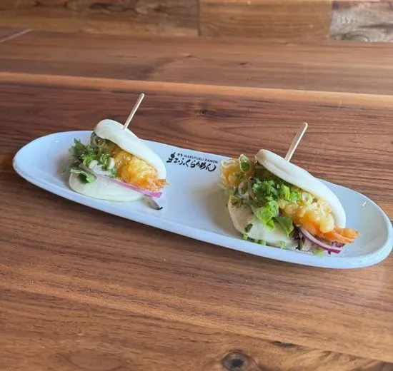 **SHRIMP TEMPURA BUNS (YUZU MAYO SAUCE)**