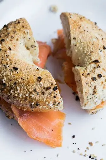 Bagel W/ Sliced Lox & Cream Cheese