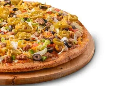 Beef Taco Pizza