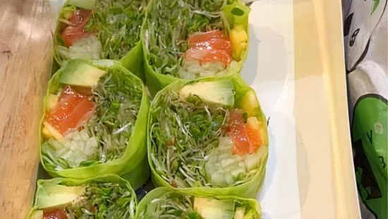 Tuna or Salmon Summer Roll