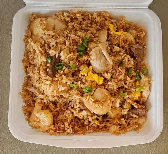 Meaty lovers Fried rice