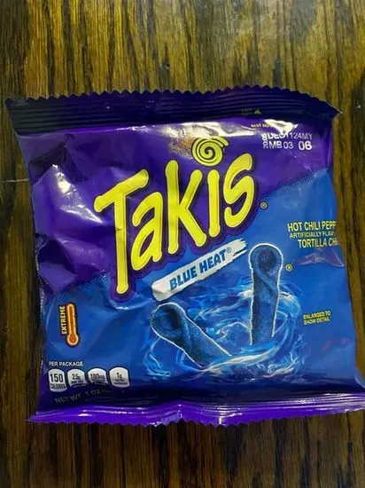 Takis Blue Heat