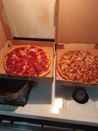 2 Large 2 Topping Pizzas