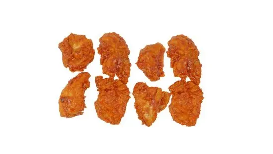 8 BONELESS WINGS