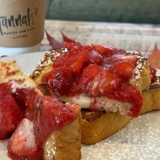 Cheesecake Stuffed French Toast