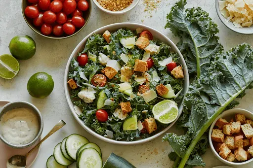 Kale Chicken Caesar