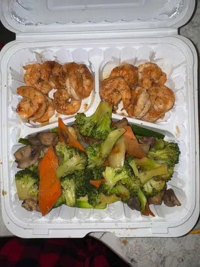 D- Hibachi Shrimp