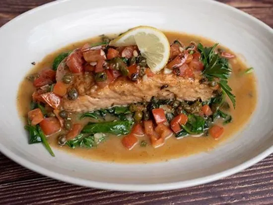 Salmon Piccata