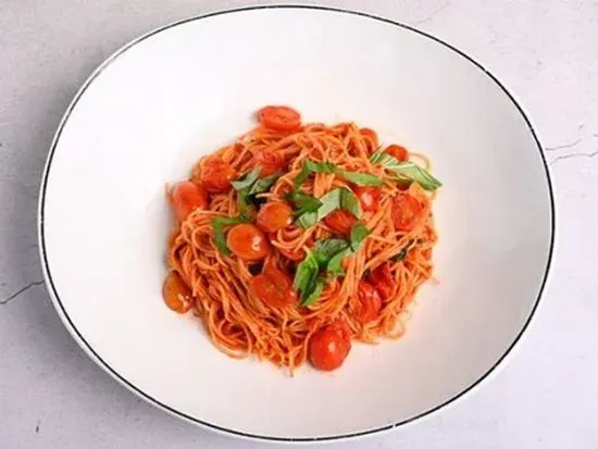 Vegan Angel Hair Pomodoro