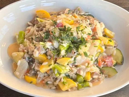 Vegan Risotto Primavera