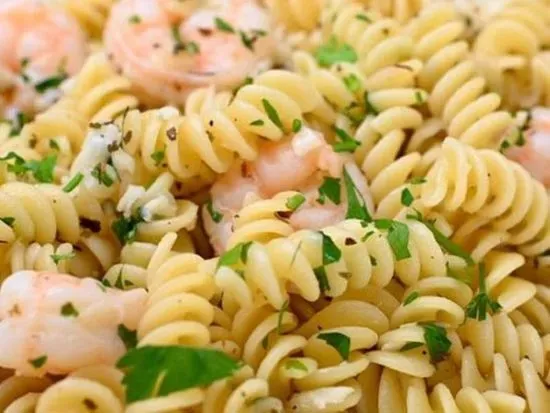 Fusilli Shrimp Scampi