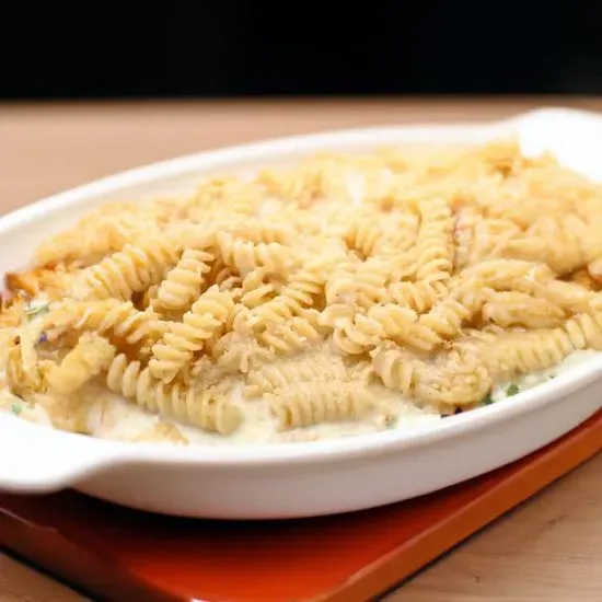 Small Fusilli Alfredo