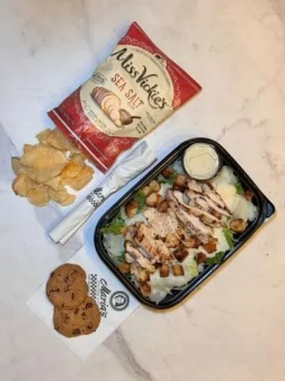 Box Chicken Caesar Salad