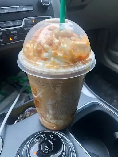 Caramel Ribbon Crunch Frappuccino® Blended Beverage