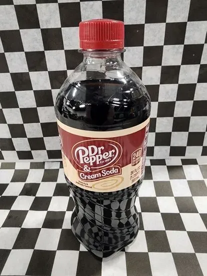 20oz Dr Pepper Cream Soda