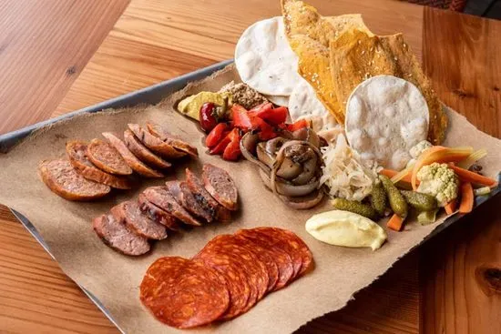 Artisan Sausage & Charcuterie Grazing Board