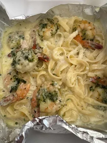 Shrimp Alfredo