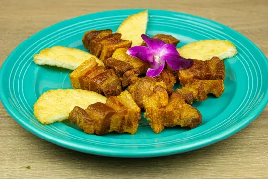 Chicharron con Arepita