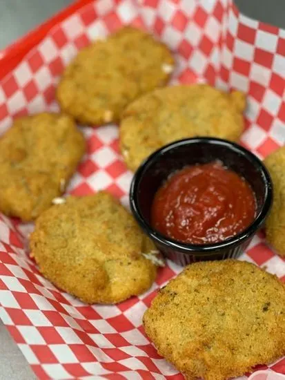 Fried Mozzarella Slices (6)