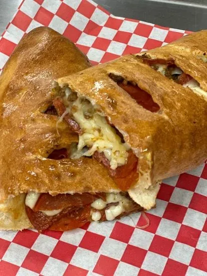 Sausage & Pepperoni Calzone