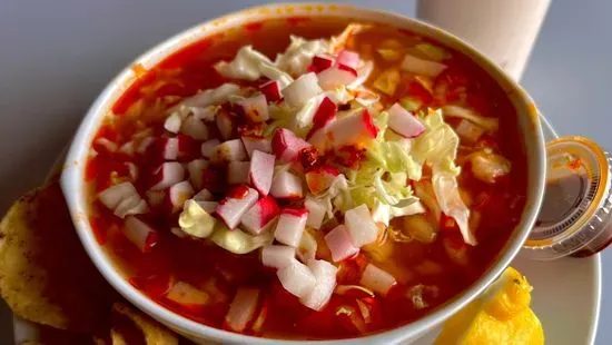 Red pork Pozole